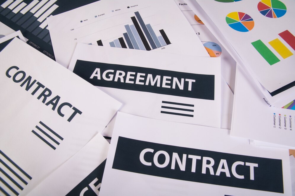 Contracts and agreements papers
