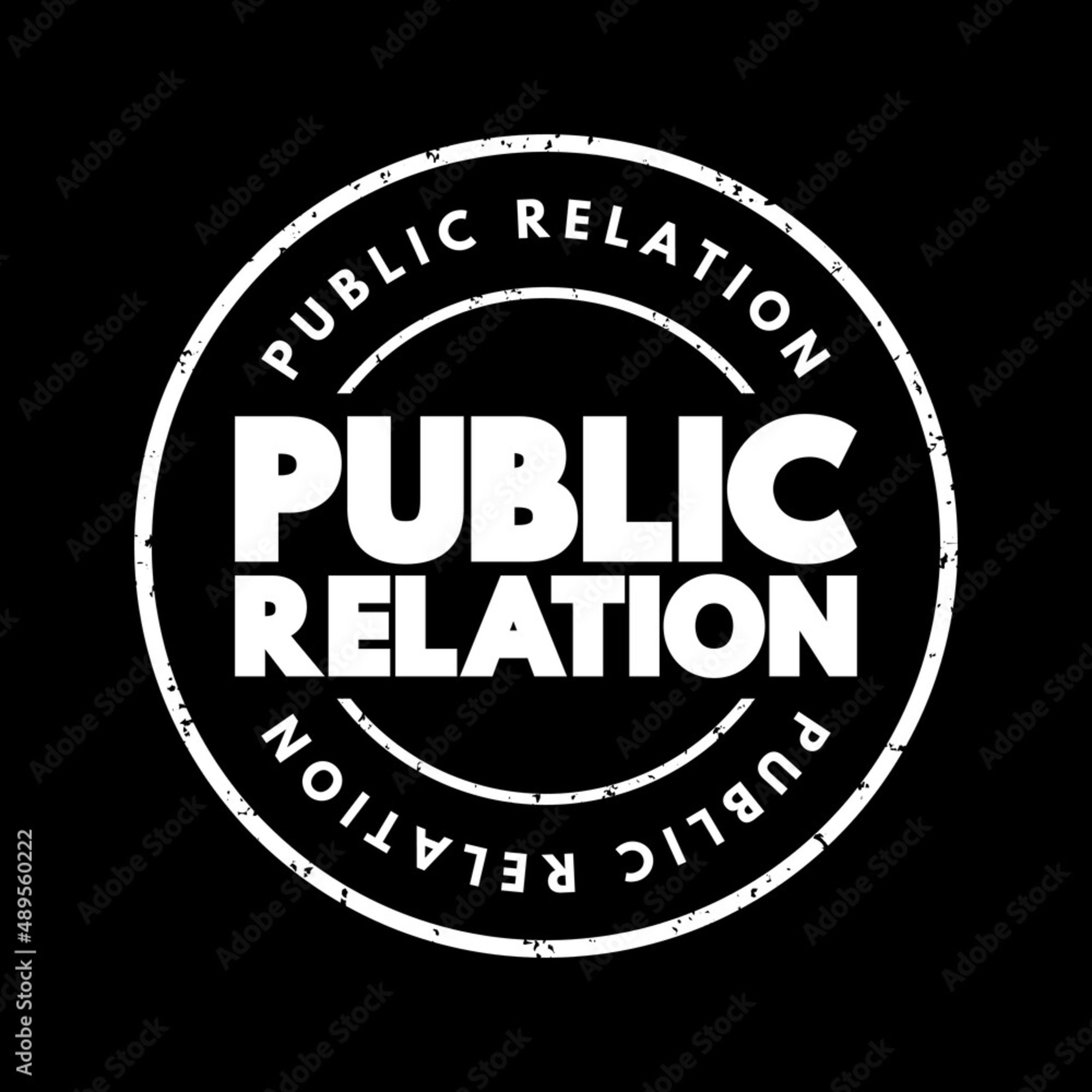 Public relation badge