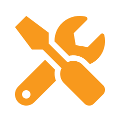 Solid tools icon