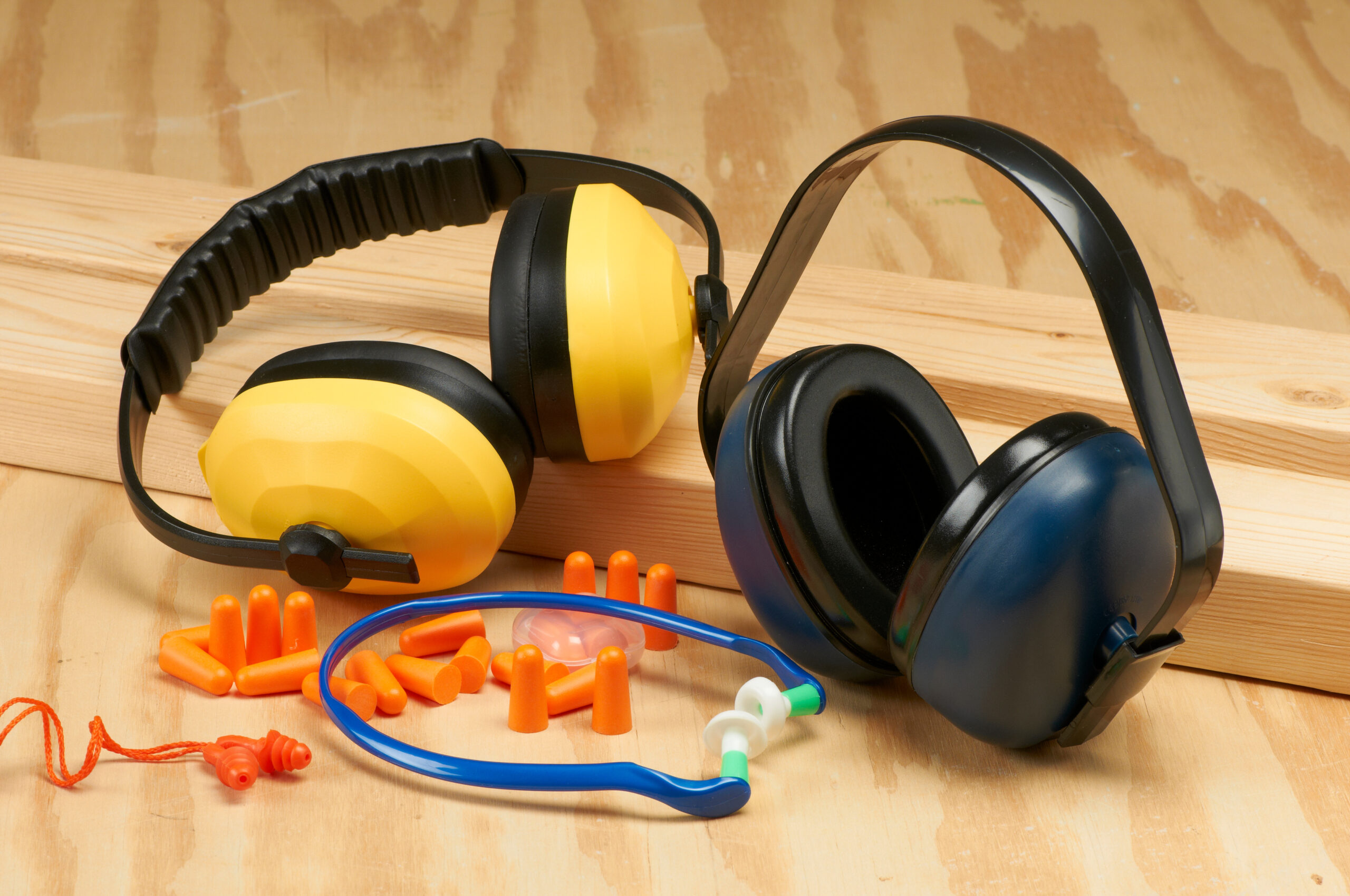 Industrial hearing protection for wrokers